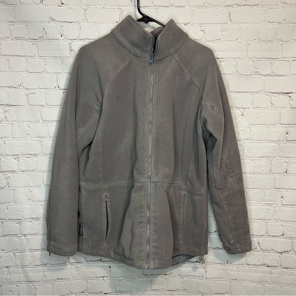 Columbia Women’s Grey Sweater Jacket size XL